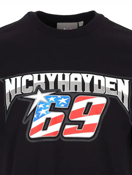 Nicky Hayden 69 logo T-shirt black