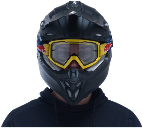 Red Bull Spect Motocrossbrille WHIP gelb mit klarem Glas