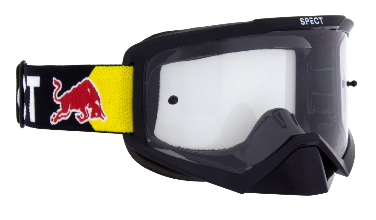 Red Bull Spect Motocrossbrille EVAN schwarz mit klarem Glas