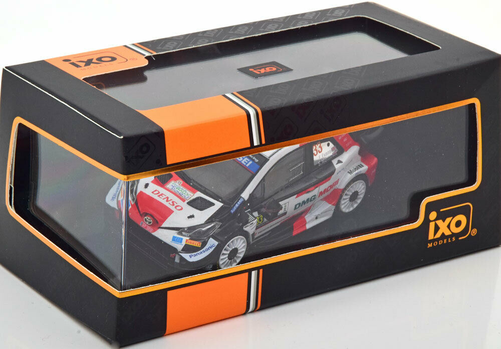 IXO Toyota Yaris WRC #33 Modell im Maßstab 1:43 – Rally Monza 2021, Evans/Martin