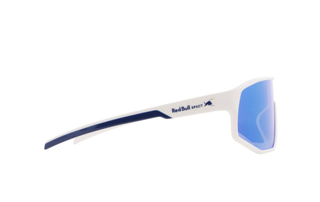 Red Bull Spect DASH sunglasses white with blue lens