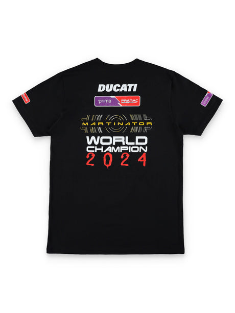 Jorge Martín #MART1NATOR champion T-shirt black