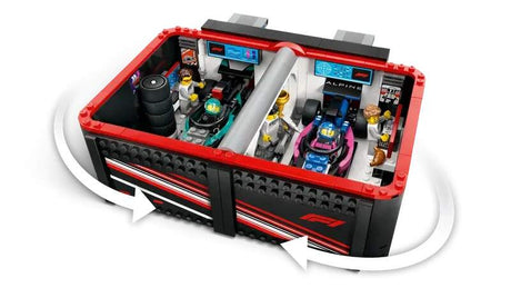 LEGO Bauset Alpine/Mercedes – Formel-1-Garage – City Edition