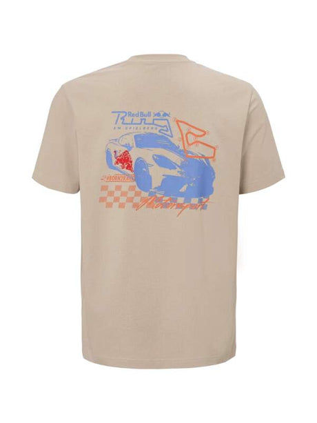 Red Bull Ring Freizeit-T-Shirt RACE mit Porsche-Motiv