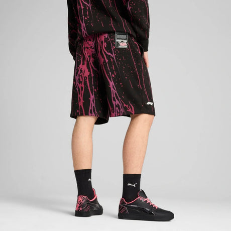 Puma Formula 1 Splash Shorts – Black/Pink