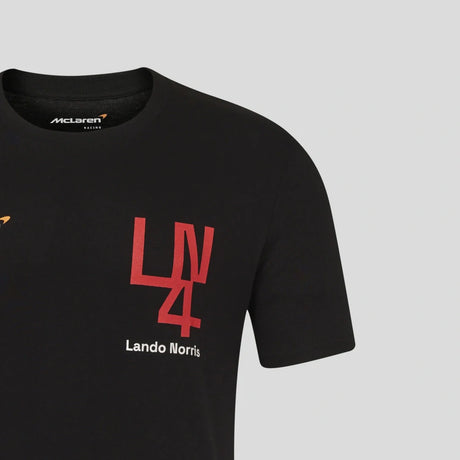 McLaren F1 Lando Norris LN4 T-Shirt – Black