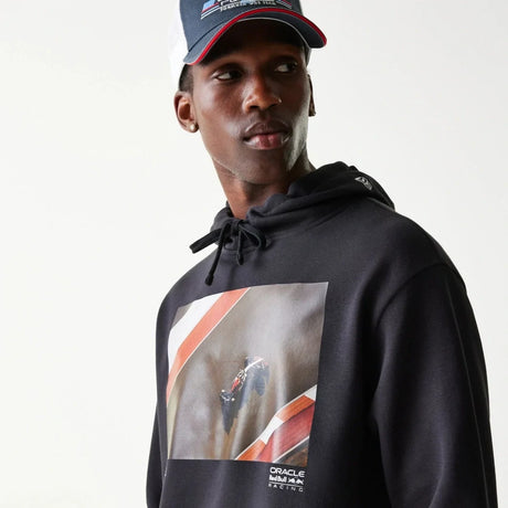 Oracle Red Bull Racing New Era Oversized Graphic Hoodie – Navy