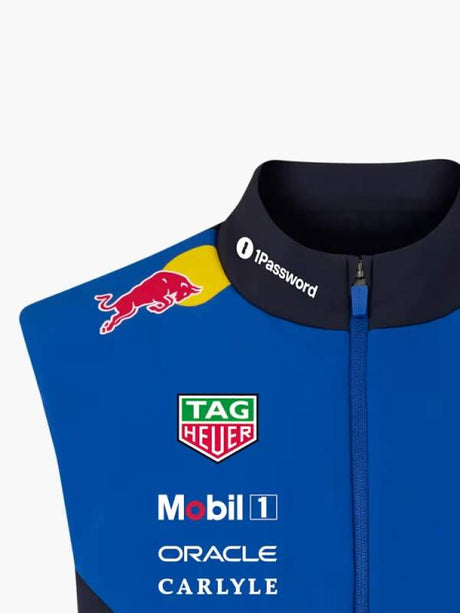 Oracle Red Bull Racing vest with sponsor logos - team edition