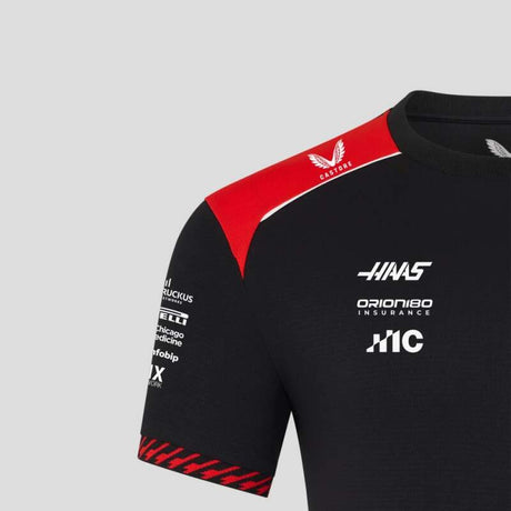 Haas F1 Team T-shirt with sponsor logos - team edition