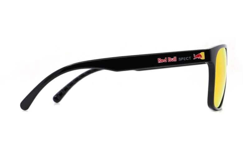 Red Bull Spect EARLE sunglasses, black with orange lenses