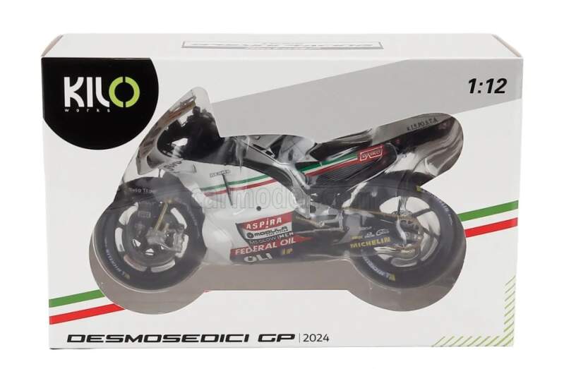 Model NZG MotoGP - Ducati GP23 Alex Marquez 1:12 - edice San Marino GP