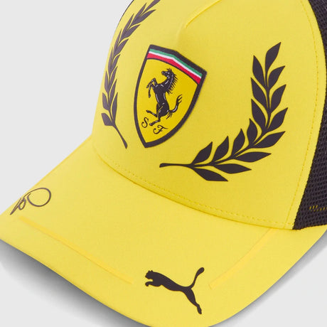 Scuderia Ferrari Lewis Hamilton Cap – British GP 2026, Gelb
