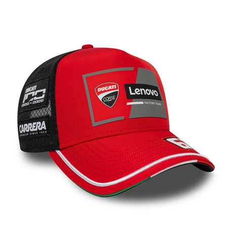 Ducati Lenovo Team Pecco Bagnaia #63 Cap 2026 – Rot