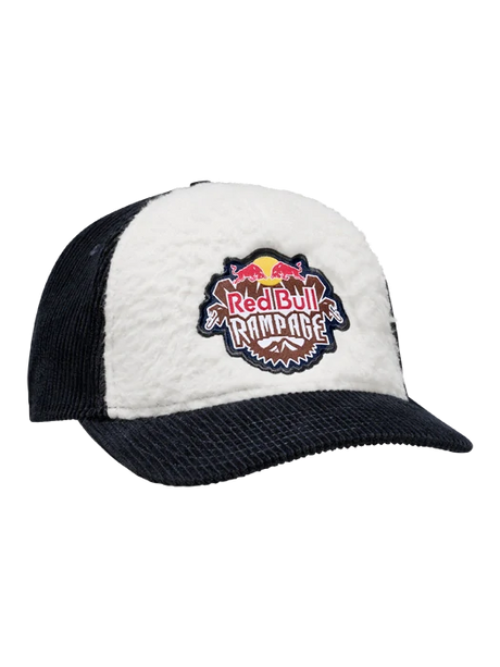 Red Bull Rampage FLEECE Cap – Creme/Marineblau