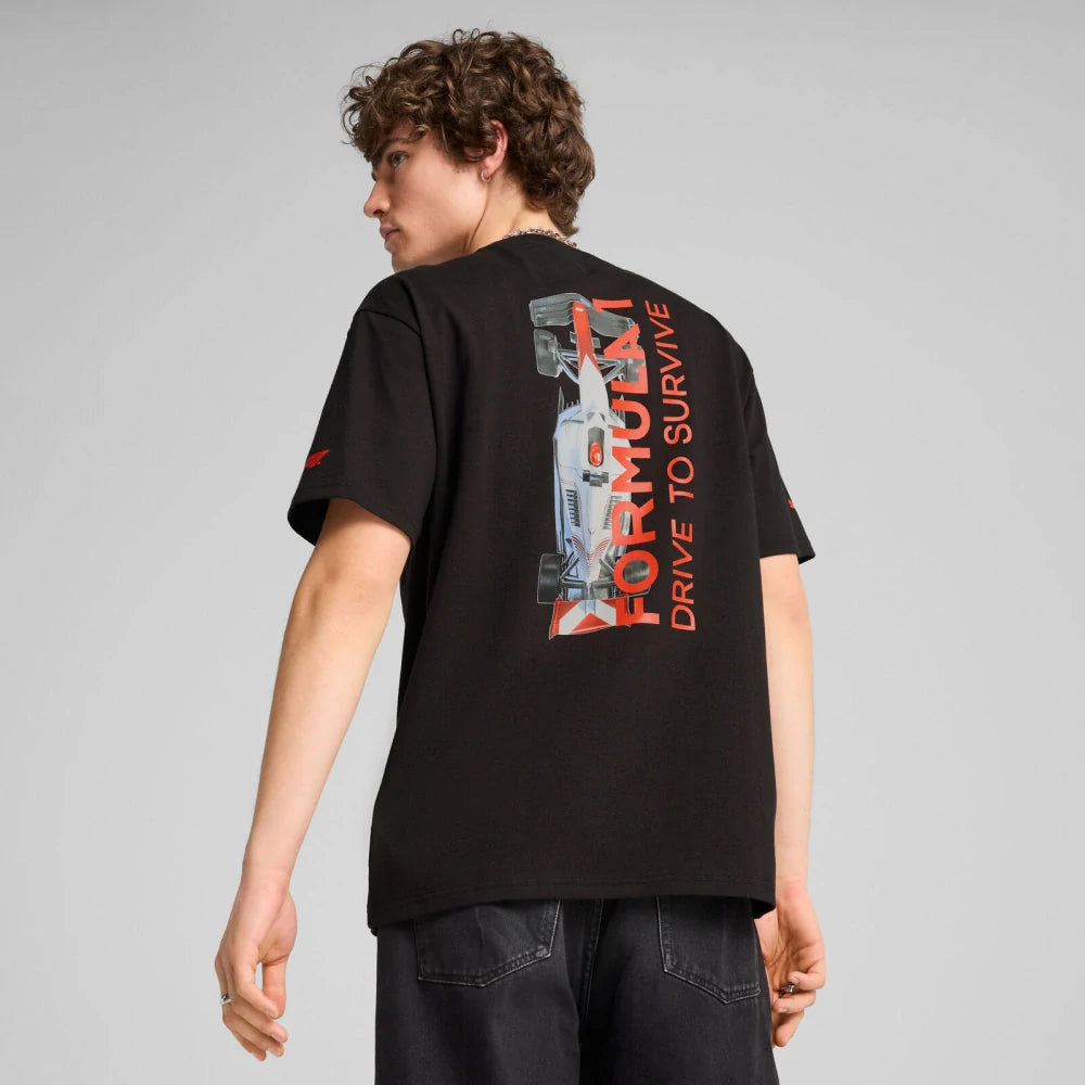 Puma F1 Drive to Survive Oversized T-Shirt – Black