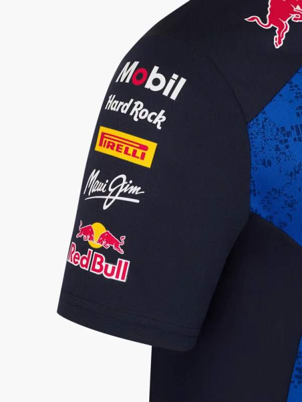 Oracle Red Bull Racing Poloshirt mit Sponsorenlogos - Team Edition