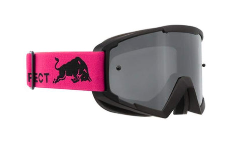 Red Bull Spect WHIP motocross goggles, black with silver lens
