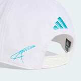 George Russell Mercedes AMG Petronas F1 x Adidas white cap - team edition