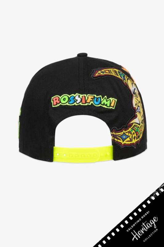 Cap VR46 Valentino Rossi - Heritage schwarz