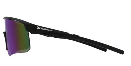 Red Bull Spect RIDDLE sunglasses black with green-purple lens