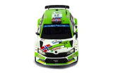 IXO model Škoda Fabia Rally2 EVO #21 A. Mikkelsen - T. Eriksen Rally Estonia 2022