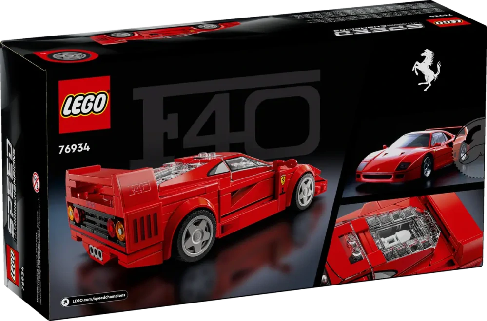 LEGO Speed Champions 76934 Ferrari F40 Bauset