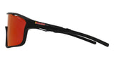 Red Bull Spect Sonnenbrille RUMBLE schwarz mit blau-violettem Glas