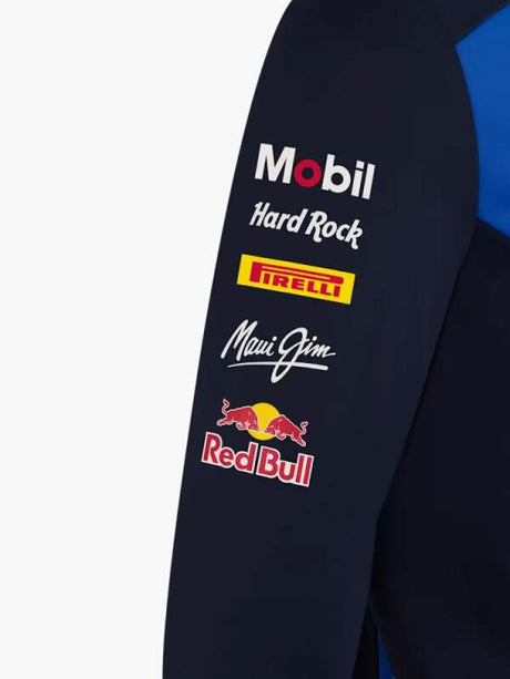 Oracle Red Bull Racing softshell jacket with sponsor logos - team edition