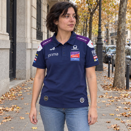 Yamaha Pramac Team Polo with Sponsor Logos – ilustrační foto 2 (AI)